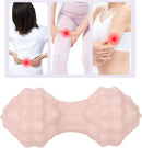 Massage Ball - Peanut Massage Ball - Multidirectional Massage Ergonomic Soft Double Hockey Ball Massage Ball - For Stress Relief Deep Tissue Massage - Pink
