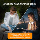 Rechargeable LED Headlamp - 230° Wide Beam Headlamp for Night Walking, Running, Camping, Night Fishing and Cycling - Multifunctional Rechargeable Headlamp and Neck Torch - Waterproof, Super Bright COB LED Light with Adjustable Strap