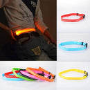 Reflective Waist Belt – USB Rechargeable LED Safety Belt for Cycling, Hiking, Running & Mountain Walking – Adjustable up to 100cm with Secure Snap Closure – 3 Light Modes – Ideal for Night Outdoor Activities – Red
