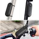 Bicycle Alarm - Bicycle Alarm with Remote Control - 110dB Anti-Theft Alarm with Vibration Sensor and Remote Control - Wireless, Rechargeable and Waterproof - Security System for Home and Outdoors