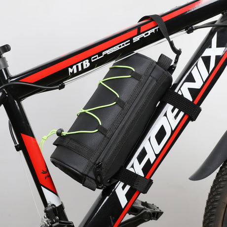 Single Bicycle Bag - Electric Bicycle Bags - Bicycle Bags - Compact Multifunctional Waterproof Bicycle Bag for the Handlebars - Bicycle Handle Bag with Waterproof Zipper and Removable Shoulder Strap - For Racing and Mountain Bikes, Cycling