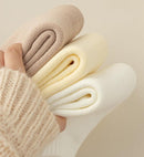 Fleece Socks - Autumn/Winter Warm Socks for Women - Thick Thermal Boot Socks - Soft and Fluffy Slipper Socks - Ideal for Pregnancy and Home Use - 7 Pairs