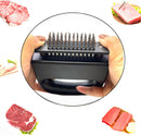 Meat Tenderizer - 48 Pin Stainless Steel Meat Tenderizer - 304 Stainless Steel Meat Tenderizer for Steak, Pork, Lamb - Portable and Lightweight Design - Kitchen Tool for Tender and Juicy Meat