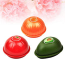 Vegetable Storage Box - Storage Box - 3 Piece Fresh Storage Box Set - Avocado, Tomato & Onion - Reusable Food Storage Containers with Lid