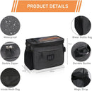 Waterproof Bike Frame Bag - Large Capacity - Top Tube Phone Holder - For MTB Mountain Bike & Road Bike