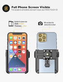 Bike Phone Holder - 1S Quick Release & 360 Degree Rotatable - For Motorcycle, Scooter & MTB - Universal 3.5-7.0 Inch