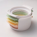4-in-1 Egg Slicer - Egg Separator - Stainless Steel 304 - For Eggs, Strawberries & Soft Foods - Easy to Clean