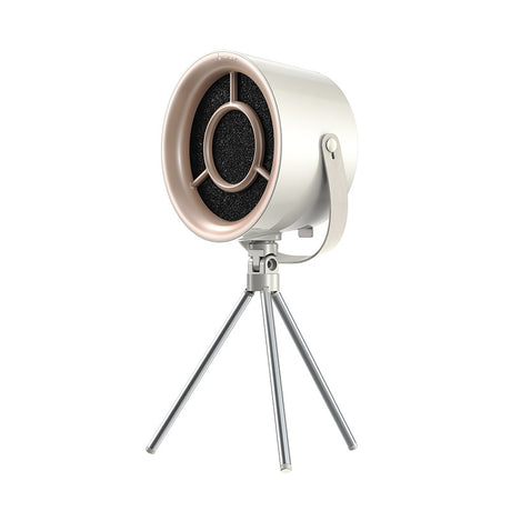 Portable Mini Range Hood - Includes 2 Filters - For Gourmet, Hotpot & BBQ - USB Rechargeable - Desktop Range Hood - White