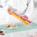 Silicone Baking Mat Large - 60x40 cm - Non-slip Dough Mat with Measurement Marking - Rolling Mat for Dough & Fondant - Yellow