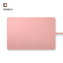 Large Silicone Baking Mat - 60x40 cm - Non-slip Dough Mat with Measurement Marking - Rolling Mat for Dough & Fondant - Pink