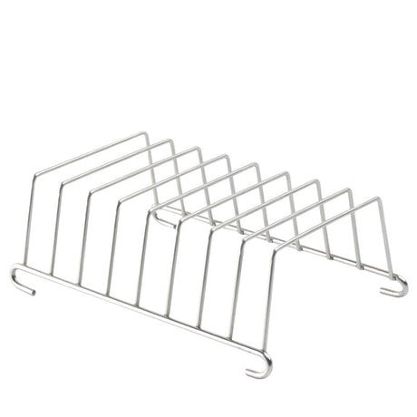 Airfryer Bread Rack - Stainless Steel Toast Rack - Bread Holder - Breakfast Accessory - Silver