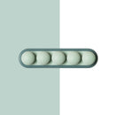 Pea Pod Cable Organizer - Blue - Self-Adhesive Cable Holder - Silicone - For Office & Home