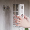 Transparent Bag Storage Box - Plastic Dispenser for Sandwich Bags & Freezer Bags - Kitchen Drawer Organizer