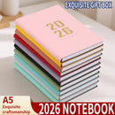 2026 Agenda - Daily Agenda - A5 Format - 1 Day per Page - 304 Pages - [light blue] - Hardcover