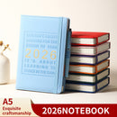 Agenda 2026 - Daily Agenda & Planner - A5 Format - 365 Day Overview - Hardcover - [Light Blue]