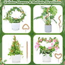 Flexible Plant Support for Climbing Plants - 60 cm Set of 2 - For Houseplants