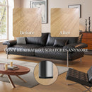 Square Tube Caps 20x20 mm - Set of 30 - Black - Insert Caps for Furniture & Chairs