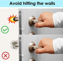 Door Handle Protectors Black - Set of 10 - Door Stopper for Handle - Wall Protection - PVC Bumpers