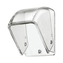 Wireless doorbell waterproof cover - transparent outdoor weatherproof cover - outdoor doorbell protective cover - suitable for wireless doorbell - doorbell with camera - 9x7x7 cm