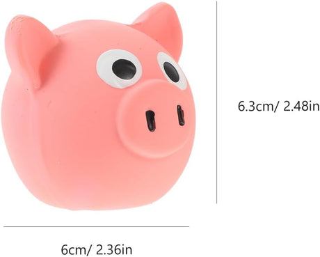 Interactive Dog Toy - Squeaky Pig Chew Toy - Beneficial for dogs and puppies - Makes playtime more fun for pets - Makes a purring sound
