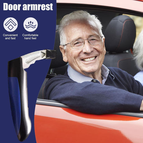 Safety Hammer - Portable Car Walking Stick - Car Seat Safety Hammer - Provides elderly with car grab handles and travel assistance, lightweight and ergonomic aid for getting in and out of vehicles.