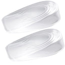 Invisible insole with increasing height – PU silicone heel cushion – 2 cm high – Soft, shock-absorbing and non-slip – Suitable for men's sizes 40-46