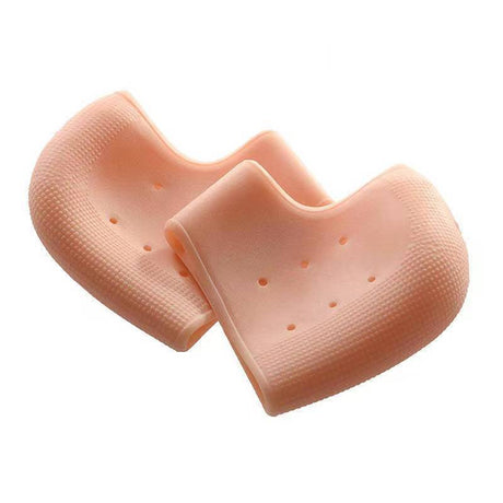 Silicone Heel Protectors – Anti-Crack Heel Socks – Moisturizing Heel Socks for Dry & Cracked Heels – Comfortable for Women and Men – Anti-Friction & Recovery