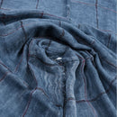 Autumn Winter Men's Basic Cotton Scarf, Medium Thickness for All Seasons, Versatile Black Oversized Soft Warm Touch