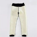 Black Sherpa Fleece Lined High Waist Winter Leggings for Women, Thick Cashmere Feel Thermal Pants with Stretchy Fit, Perfect for Cold Weather Size S