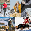 Grey Sherpa Fleece Lined High Waist Winter Leggings for Women, Thick Cashmere Feel Thermal Pants with Stretchy Slimming Fit, Plus Size 3XL for All Occasions