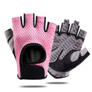 Black Half Finger Fitness Training Gloves for Men and Women, Breathable Mesh Back with Non-Slip Microfiber Palm, Wrist Protection Size XL for Gym and Cycling