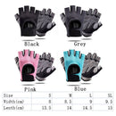 Black Half Finger Fitness Training Gloves for Men and Women, Breathable Mesh Back with Non-Slip Microfiber Palm, Wrist Protection Size XL for Gym and Cycling