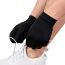 Copper Fiber Compression Gloves for Touchscreen Use, Warm Non-Slip Silicone Palm for Outdoor Sports Fitness Riding Cycling, Size M for Arthritis Support