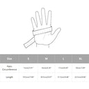 Copper Fiber Compression Gloves for Touchscreen Use, Warm Non-Slip Silicone Palm for Outdoor Sports Fitness Riding Cycling, Size M for Arthritis Support