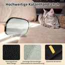 2-Piece Electrostatic Pet Hair Removal Gloves for Cats and Dogs, Reusable Washable Grooming Mitt for Furniture Clothing and Car Seats
