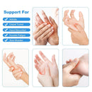 Fingerless Arthritis Compression Gloves for Pain Relief and Warmth, Breathable Cotton Spandex Blend for Typing Gaming and Daily Activities Size M