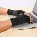 Black Small Arthritis Compression Gloves for Hand Pain and Swelling Relief, Mild Support for Osteoarthritis Stiffness and Mobility with Non-Slip Grip