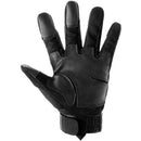 Black Tactical Military Gloves with Touchscreen Compatibility, Reinforced Nylon Construction with Non-Slip Panels and Adjustable Velcro Cuffs Size L