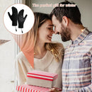USB Heated Gloves with Touchscreen and Removable Heating Core, Fast Heating Anti-Slip Acrylic Knit for Winter Sports and Outdoor Activities, Requires 5V2A Power