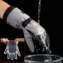 Electric Heated Gloves for Men and Women with 3 Heat Levels, Carbon Fiber Heating Panels and 3M Thinsulate Cotton, Waterproof PU Palm for Winter Sports