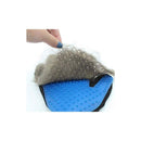 Pet Grooming Gloves for Cats and Dogs, Hair Removal Brushing Mitt with Rubber Tips for Massage and Shedding, Suitable for Short and Long Hair, Reusable and Effective