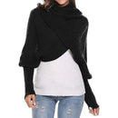 Multifunctional Unisex Cape Scarf for Women, Winter Fashion Warm Wrap with Adjustable Arm Coverage, Super Soft Lightweight for All Seasons and Occasions