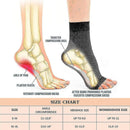 White Neuropathy Socks 3 Pairs L/XL, Soothing Compression for Neuropathy Pain Tendinitis Plantar Fasciitis, Breathable Nylon with Thermal Support for Ankle Relief