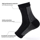 White Neuropathy Socks 3 Pairs S/M, Soothing Compression for Neuropathy Pain Tendinitis Plantar Fasciitis, Breathable Thermal Nylon with Ankle Support for Recovery