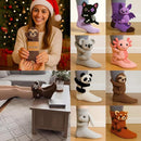 Funny Cute 3D Printed Animal Socks for Women, Sloth Rabbit Koala Designs, Warm Breathable Cotton Novelty Socks for Gifts and Daily Wear