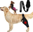 Dog Elbow Support Brace Compression Sleeve for Arthritis Dysplasia and Calluses, Increases Joint Temperature and Improves Circulation for Small to Medium Breeds Size M