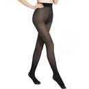 Black Thermal Lined Pantyhose Tights for Women Winter, High Elastic Stretchy Fit for 155-175 cm Height and 40-75 kg Weight, Elegant Semi-Transparent Warm Legwear