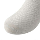 Black Bamboo Socks 5-Pack with Comfort Elastic, Soft Breathable 95% Bamboo 5% Spandex, Naturally Antibacterial Moisture-Wicking for Men and Women EU 38-44