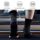 Black Neuropathy Socks 3 Pairs L/XL, Soothing Compression for Neuropathy Pain Tendinitis Plantar Fasciitis, Breathable Thermal Nylon with Ankle Support and Recovery