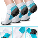 High Quality Foot Compression Socks for Plantar Fasciitis Heel Spurs Arch Pain, Comfortable Varicose Vein Socks L/XL (40-44) for Men and Women